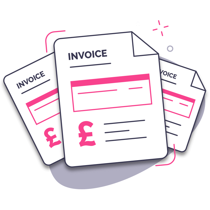 Invoice Finance Step 2 - Choose invoices to sell